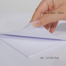 20张200gsm单面光面相纸，适用于喷墨打印 - 白色 - 查看 3