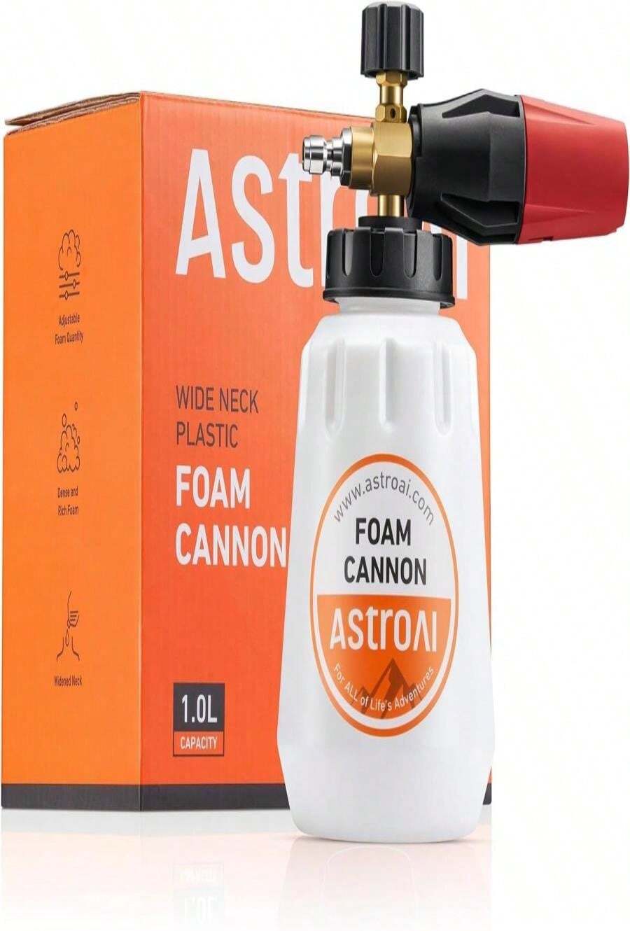 astroai-foam-cannon-heavy-duty-car-foam-blaster-wide-neck-adjustable