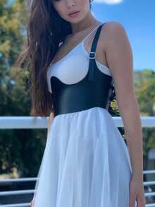 Leather Harness Belt For Women Chest Harness Woman Fashion Leather Wide Waist Belt Valentine's Day Gift Women's Belts & Trouser Belts