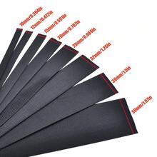 5 Yards/Pack 10-50mm Black Nylon Webbing Tape Backpack Strap Pet Collar Safety Belt Ribbon Band Bag Clothing DIY Sewing Accessories - Multicolor - View 4