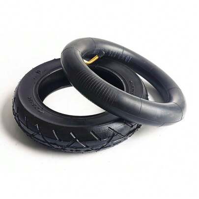 2X 10X2.125 Inner Tube And Tyre Pure Air Pro Decent Or Riley 10"2.125 Bent Valve