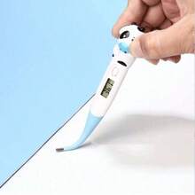 Termómetro de dibujos animados para niños cabeza animal soft hard head termómetro electrónico - Multicolor - Ver 2