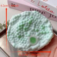 1pc New & Fun Handmade Squeezable Green Ball, Great For Making Creative Toys, Global Family Gatherings, Holiday Parties, Eid, Carnival, Easter, Handcrafted Green Stress Ball With Popping Beads - ASMR Relaxation Toy