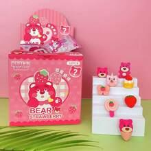 1/5/10/32pcs  Stitch Eraser Collectible Character Set - Stitch PVC Action Figure, Suitable For Home Decoration, Party Gifts, Halloween And Christmas Gifts, Suitable For 14 Years Old And Above,Pencil Eraser, Cute Eraser, Anime Soft Toy, Suitable For Students, School Supplies, Reward Stationery, Eraser, Random Color And Style