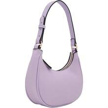 FashionPuzzle Small Crescent Shoulder Bag Underarm Purse - 薰衣草/薰衣草 - 查看 2