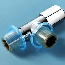 Guarnizioni anti-perdite per rubinetti, tappi anti-perdite in silicone, accessori per bocchette di tubi dell'acqua. Guarnizioni di tenuta durevoli per valvole, tubi flessibili e collegamenti di tubi, garantendo l'impermeabilità per le riparazioni dei tubi. Rondelle ad anello in silicone anti-perdite per rubinetti - disponibili in più quantità e colori.