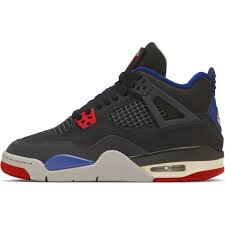 Nike Zapatillas Air Jordan 4 Retro OG "Rare Air" (GS) negras para niño