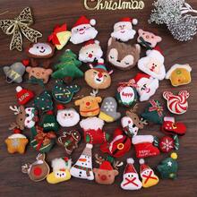 2/6pcs Luxury Christmas Brooch Set - Elegant Reindeer & Snowman Pins, Christmas & New Year Holiday Gift, Delicate Deer & Snowman Brooch Decorations, Holiday Small Gift Accessories