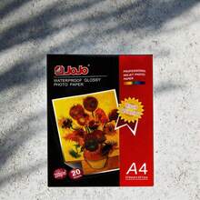 20张200gsm单面光面相纸，适用于喷墨打印 - 白色 - 查看 6