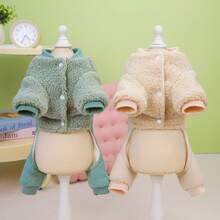 宠物连体衣 - 綠色 - 查看 5