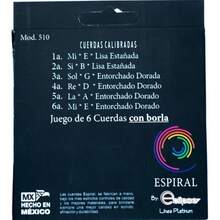 ESPIRAL Steel String Set For Electroacoustic Or Acoustic Guitar - 銀色 - 查看 2