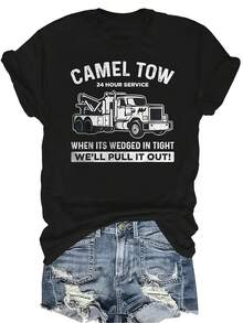 Women T-Shirts - Black - View 1