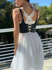 Leather Harness Belt For Women Chest Harness Woman Fashion Leather Wide Waist Belt Valentine's Day Gift Women's Belts & Trouser Belts