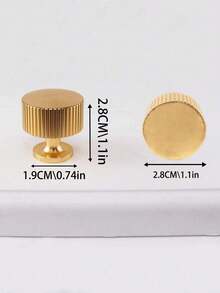 Solid European Furniture Handle, Cabinet Hardware Pull Knob, Metal Drawer Knob, Vintage Wooden Furniture Shoe Cabinet Drawer Dresser Pulls, Single Hole Brushed Gold Cabinet Knobs For Drawer, Wardrobe, Cabinet Door, Kitchen Cabinet, Dressing Table, American Style Home Decoration, Free Screws Included - Multicolor - View 10