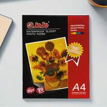 20张200gsm单面光面相纸，适用于喷墨打印 - 白色 - 查看 4