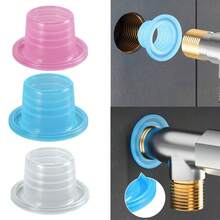Guarnizioni anti-perdite per rubinetti, tappi anti-perdite in silicone, accessori per bocchette di tubi dell'acqua. Guarnizioni di tenuta durevoli per valvole, tubi flessibili e collegamenti di tubi, garantendo l'impermeabilità per le riparazioni dei tubi. Rondelle ad anello in silicone anti-perdite per rubinetti - disponibili in più quantità e colori.