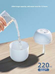 1 Peça Máquina de Aromaterapia com Umidificador USB, Adequada para Quarto, Sala de Estar, Escritório, Umidificador de Carro, Máquina de Aromaterapia de Carro Colorida da Sorte, Umidificador com Luz de Atmosfera e Máquina de Spray USB, Spray de Aromaterapia, Presente Perfeito para Aniversário, Natal e Ano Novo