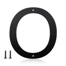 5 Incn Metal Aluminium House Numbers Letters, Black House Address Letters, Outdoor Mailbox Numbers, Modern Metal Address Number Letter For Homes, Apartments, Farms