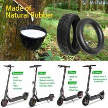 Electric Scooter Rubber Tire 8 1/2x2 Inner Tube + Outer Tube Replacement Tyre - Black - View 7