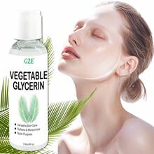 GZE Vegetable Glycerin Face Toner Essence, Cosmetic Grade Skincare, Haircare, Cosmetics, Soapmaking, Crafts - Softening & Moisturizing Multipurpose Humectant