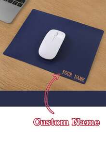1pc Custom Mouse Pad - Personalized Name - Personalized Text - Dirt Resistant Mouse Pad Non-Slip Laptop Desk Mat - Suitable For Office, Easy To Carry Out - The Perfect Choice For Work Back To School - Multicolor - View 23