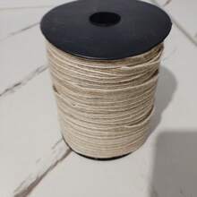 10M/100M Vintage Jute Burlap Hessian Ribbon With Lace Rustic Wedding Party Decoration Christmas DIY Craft Gift Packing Webbing - Primary Color - View 12