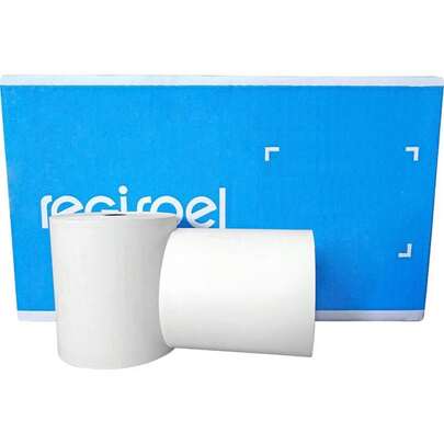 Bobina Térmica 80MM X 80M Branca 48G sem Tubete - Caixa com 16 Unidades