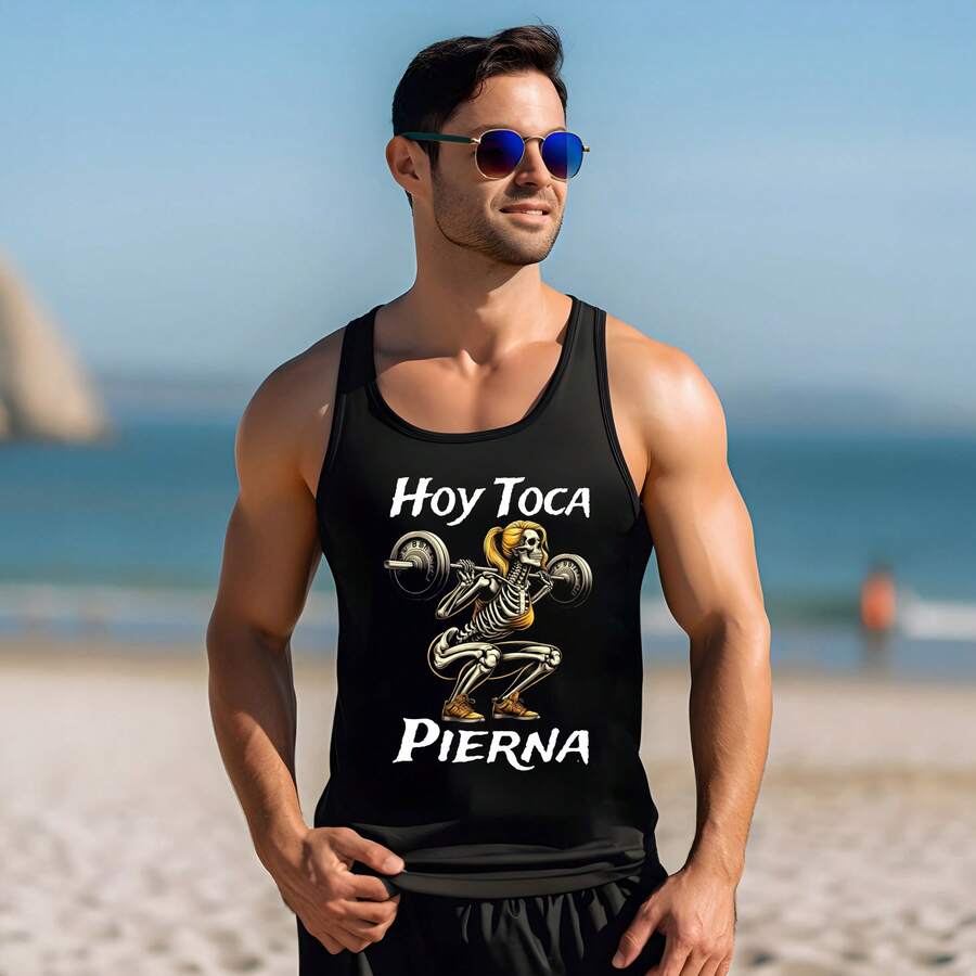 CAMISETA OLIMPICA DEPORTIVA GYM URBAN CASUAL CALACAS CHIDAS ANIME ROCK OH642 - Negro - Ver 1