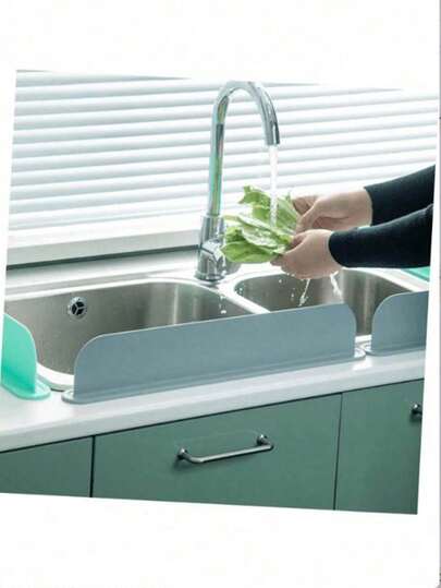 1 buc protecție împotriva stropilor de chiuvetă, accesoriu pentru chiuvetă de bucătărie, protecție împotriva stropilor de chiuvetă, tampon absorbant de apă pentru robinet, placă de chiuvetă lavabilă și reutilizabilă pentru insulă, cadouri pentru casă nouă, articole de bucătărie, accesorii de bucătărie, ustensile de bucătărie