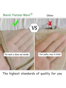 1 قطعة حقيبة تخزين ألعاب للأطفال، حقيبة منظم ألعاب الكتل والسيارات لغرفة الطفل، حقيبة تخزين متعددة الوظائف للعب الرمال والأدوات البحرية، حقيبة شبكية من النايلون المنفذ للهواء، حقيبة فرز الملابس متعددة الأغراض للأطفال