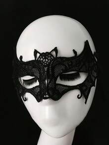 Máscara de encaje sexy para mujer, máscara de fiesta, disfraz de mascarada, accesorios para juegos de roles, utilería para actuaciones, adecuada para uso diario, bailes de máscaras, Halloween, decoraciones para fiestas de Navidad, regalo perfecto para familiares y amigos