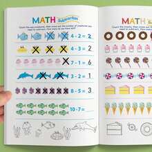 1 Books Containing Addition And Subtraction, Multiplication And Division Exercises Within 10 - An Excellent Math Workbook For Enhancing Calculation Skills, Promoting Learning And Educational Purposes, Suitable As A Birthday Or Christmas Gift. - Multicolor - View 11