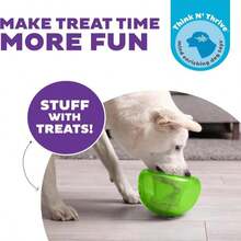 Outward Hound By Planet Dog Snoop Durable Interactive Treat Dispensing Dog Toy, Large, Blue - ColorB - 查看 3