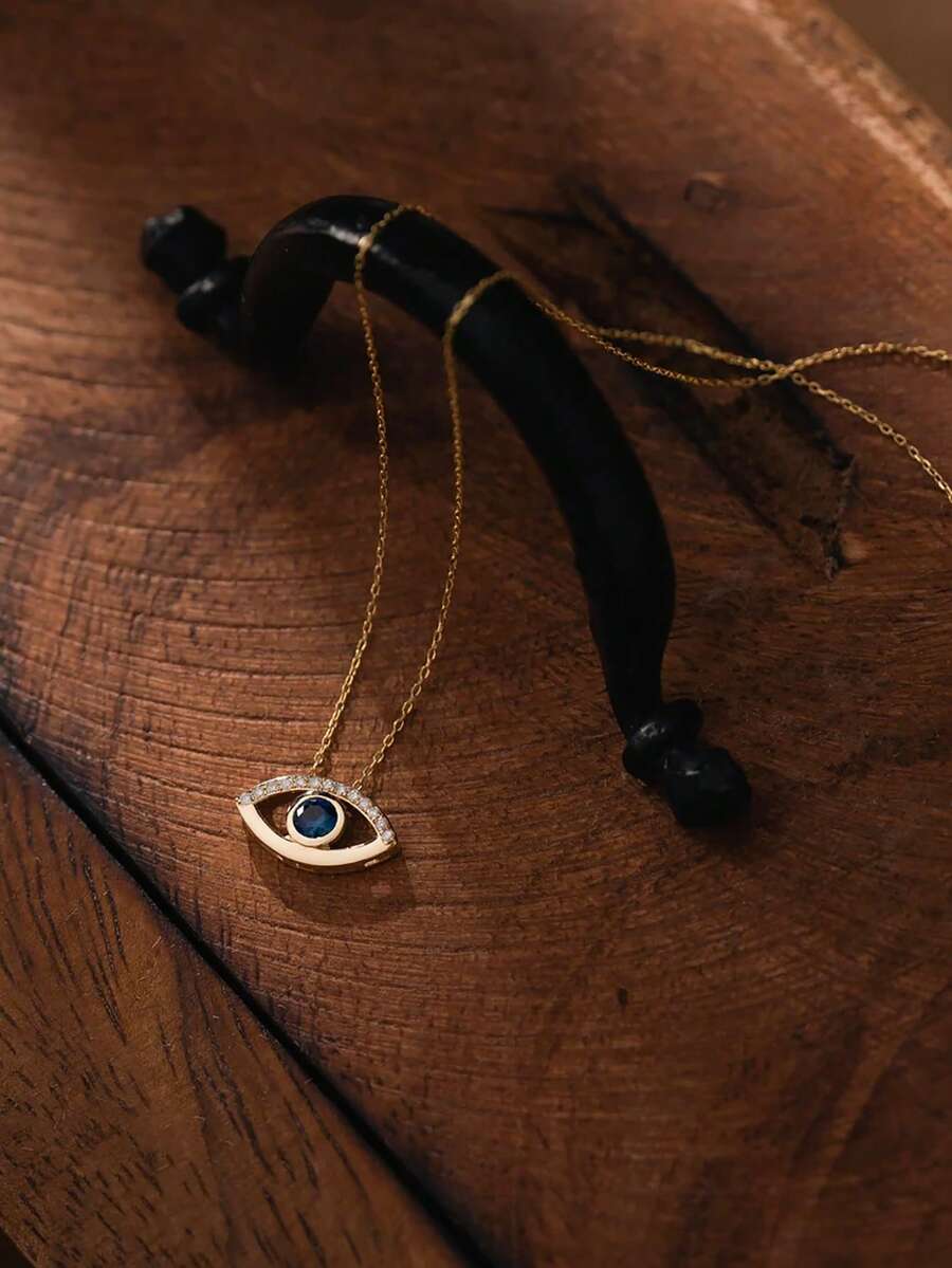 1pc Fashion Design Devil's Eye Cubic Zirconia Crystal Women Bracelet