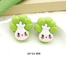 8pcs Cartoon Fruit & Vegetable Fridge Magnets, Cute Decorative Magnets Suitable For Office, Kitchen Whiteboard, Storage Cabinet And Dishwasher, Kitchen Decor, Home Decor, Valentine's Day Gift, Gift For Friends And Family