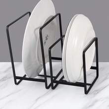 1pc Sleek Black Metal Dish Rack Set - Space-Saving Tiered Shelf Organizer For Kitchen, Durable No-Drill Overhead Mounting, Versatile Plate & Utensil Holder With Pull-Out Design, Ideal For Home Use, Kitchen Organizers And Storage, Utility Racks