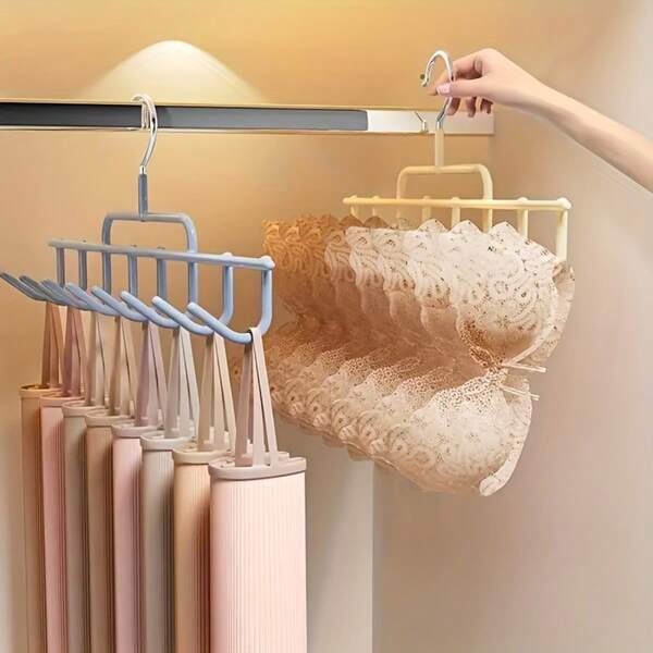 1 pieza Nuevo Perchero de Sombreros, Organizador de Sombreros Estilo Ins - 1 Percha Colgante para Hasta 8 Sombreros de Tapa Alta, Soporte Montado en la Pared para Exhibir Gorras de Béisbol en el Dormitorio, Estante de Almacenamiento de Accesorios con Ganchos para Corbatas, Bufandas de Seda, Tirantes, Útiles Escolares.