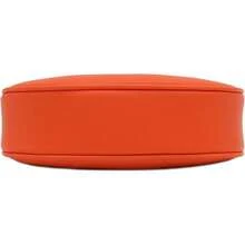 FashionPuzzle Small Crescent Shoulder Bag Underarm Purse - 焦橙色/焦橙色 - 查看 4