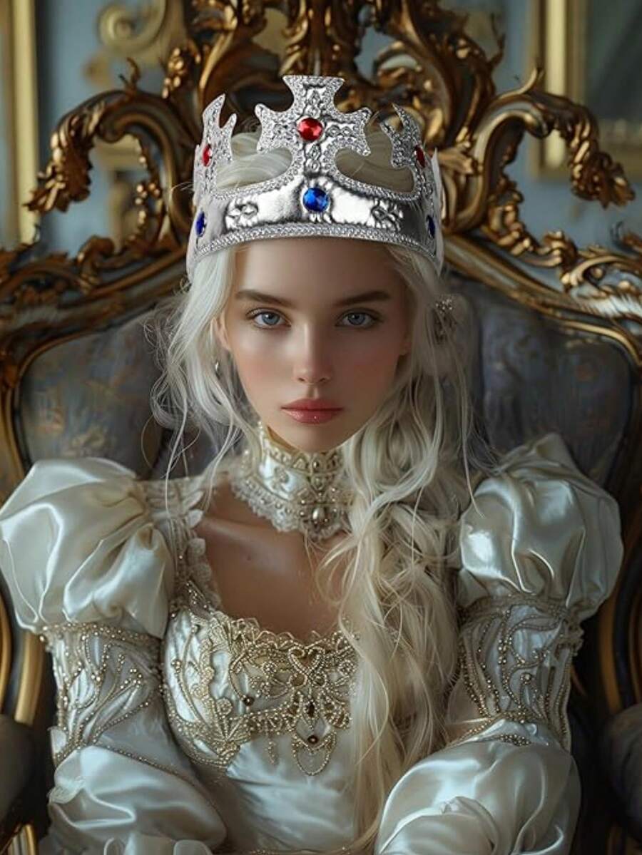 تاج ملك عيد الميلاد قطعة واحدة، تاج الأمير والأميرة بتاج ذهبي، تاج الملكة، قبعة مع أحجار كريمة، لوازم حفلة عيد الميلاد، إكليل الرأس، زينة الكعكة، تاج الملك الذهبي لعيد الميلاد، طقم ملابس الاحتفال، اكسسوارات حفلة، أغطية الرأس، دعائم الصور، قبعة ذهبية قابلة للتعديل، اكسسوارات ملابس حفلة عيد الميلاد