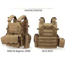 [Quick Sports Vest] Adjustable Outdoor Sports Vest |   Quick Release, Breathable, Removable Weight Vest - 黑色 - 查看 1