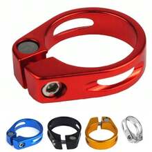31.8/34.9 Mm Aluminum Alloy Bicycle Seatpost Clamp Seat Tube Clamp MTB Bike Seat Tube Clip Bike Parts Bike Saddle Seat