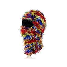 Popular Single Hole Knitted Face Mask, Acrylic Yarn Balaclava Hat For Party, Funny Outdoor Warm Headwear