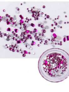 1Pc Novani Tooth Gems DIY Teeth Crystal Flat Back Glass Gemstone Multi Shaped Crystal Gem For Teeth Random Styles And Shapes