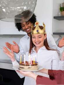 تاج ملك عيد الميلاد قطعة واحدة، تاج الأمير والأميرة بتاج ذهبي، تاج الملكة، قبعة مع أحجار كريمة، لوازم حفلة عيد الميلاد، إكليل الرأس، زينة الكعكة، تاج الملك الذهبي لعيد الميلاد، طقم ملابس الاحتفال، اكسسوارات حفلة، أغطية الرأس، دعائم الصور، قبعة ذهبية قابلة للتعديل، اكسسوارات ملابس حفلة عيد الميلاد