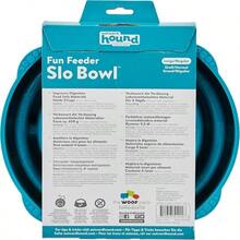 Outward Hound Fun Feeder Slo Bowl, Slow Feeder Dog Bowl, Large/Regular, Turquoise (Pack Of 6)