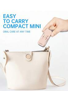 Tragbare Alles-in-einem Zahnseide Aufbewahrungsbox - Automatischer Spender hält Zahnseide sauber und ordentlich - Geeignet für Reisen, Camping, Restaurants und Partys (Inklusive 12 Zahnseiderollen)