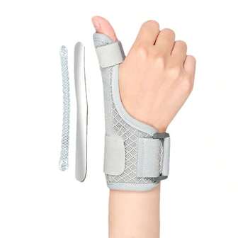 Adjustable Thumb Stabilizer | Breathable & Comfortable, Enhances Hand Stability, Suitable For Daily Activities And Active Lifestyle (Washable, Fits Both Left And Right Hands)