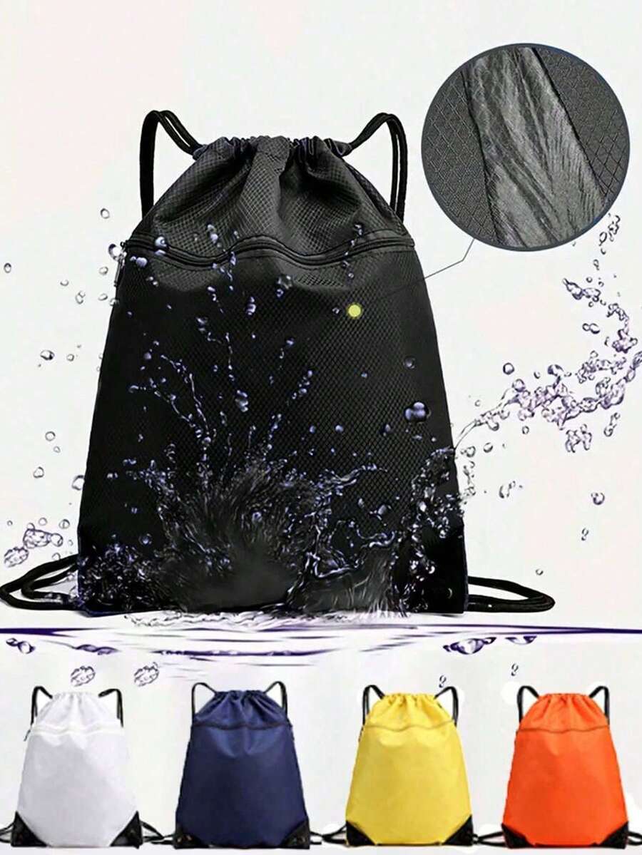 Fashionable Large-Capacity Basketball Backpack With Dry And Wet Separation Waterproof Design Swimming Bag Drawstring Pocket Portable Backpack Men's Sports Basketball Storage Bag Daily Sports Outing Backpack Holiday Gift Birthday Gift Sports Essentials Beach Bag