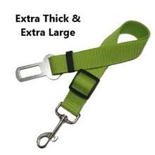 1 件宠物汽车安全带杆牵引伸缩牵引带猫狗安全带狗牵引绳狗项圈适合小型到中型犬。 - 黑色 - 查看 6