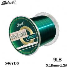 Chelesh 546yds Super Strong Nylon Monofilament Fishing Line, Available In Olive Green, Gray, Transparent, Fuchsia, Parallel Winding Craft, High Strength, Good Water Cutting Performance, Multiple Strengths Available, Father's Day Fishing Gift, Jewelry Making DIY - Multicolor - View 31
